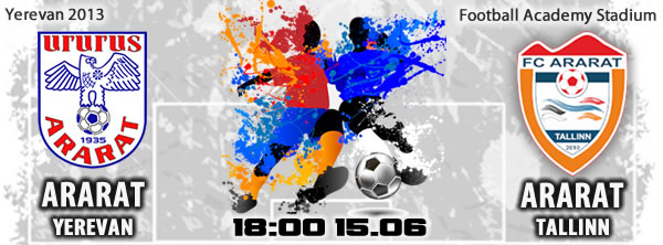 Web banner, Ararat Tallinn vs. Ararat Yerevan, 15.06.13 Yerevan